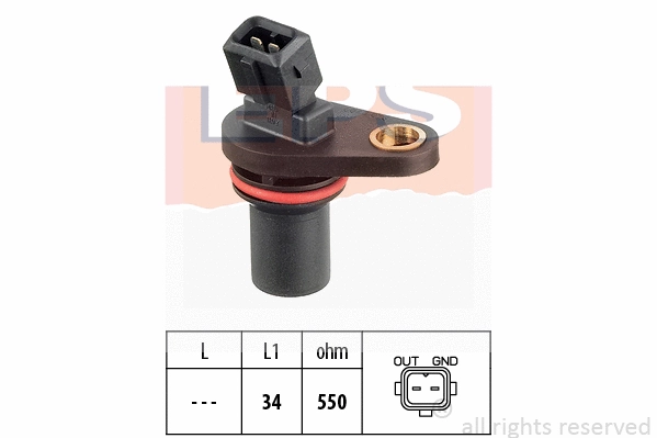 Sensor, camshaft position (EPS-1953 043)