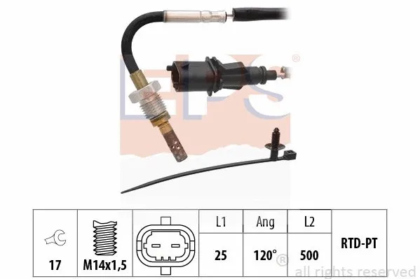 Sensor, exhaust gas temperature (EPS-1220 223)