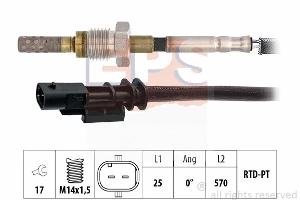 Sensor, exhaust gas temperature (EPS-1220 218)