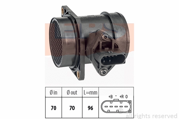Mass Air Flow Sensor (EPS-1991 441)