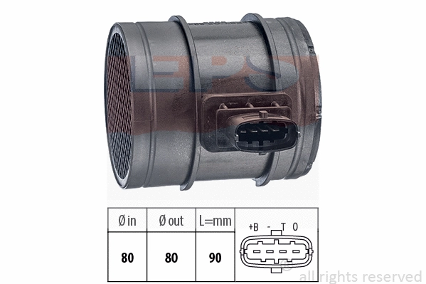 Mass Air Flow Sensor (EPS-1991 293)