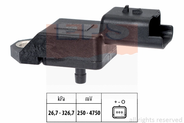 Sensor, exhaust pressure (EPS-1993 134)