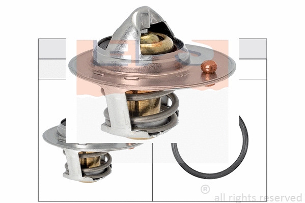 Thermostat, coolant (EPS-1880 825S)