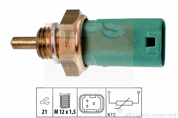 Sensor, coolant temperature (EPS-1830 354)