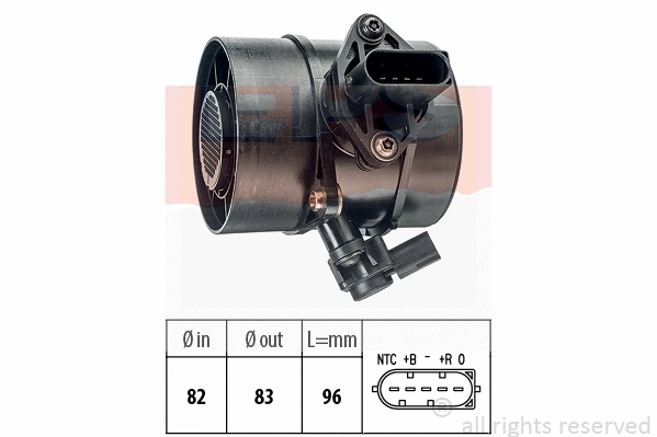 Mass Air Flow Sensor (EPS-1991 354)