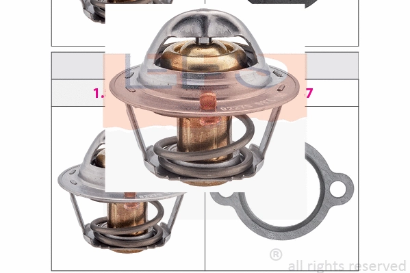 Thermostat, coolant (EPS-1880 338S)