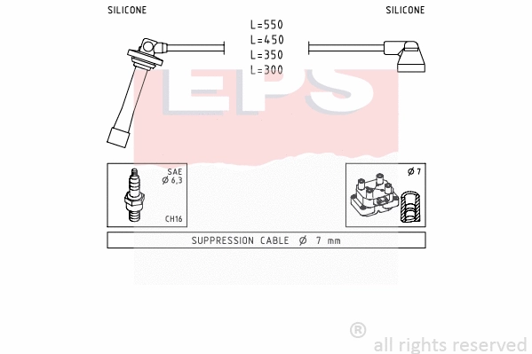 Ignition Cable Kit (EPS-1501 739)