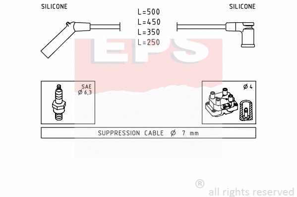 Ignition Cable Kit (EPS-1501 691)