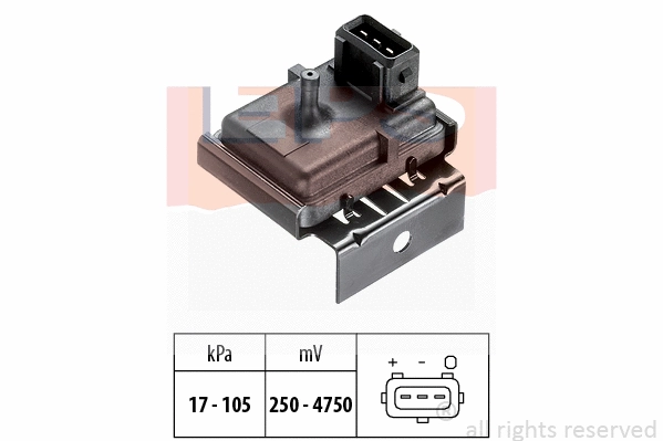 Air Pressure Sensor, altitude adaption (EPS-1993 021)