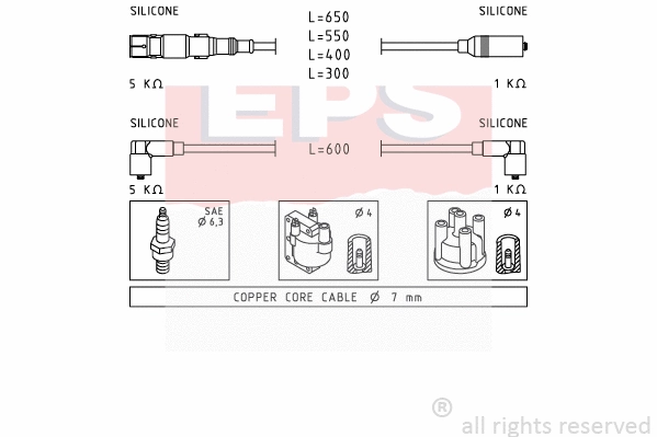 Ignition Cable Kit (EPS-1501 933)