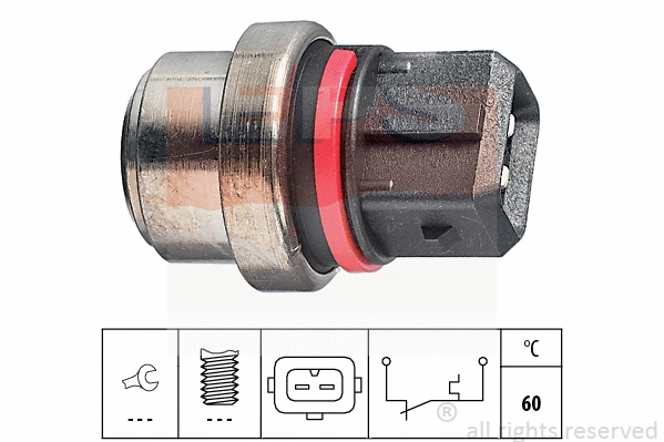 Temperature Switch, coolant warning lamp (EPS-1840 075)