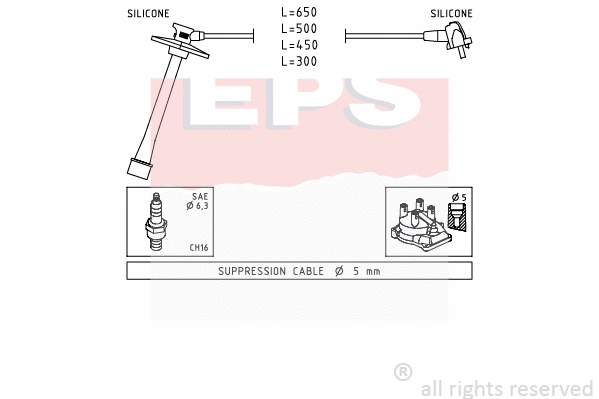 Ignition Cable Kit (EPS-1501 793)