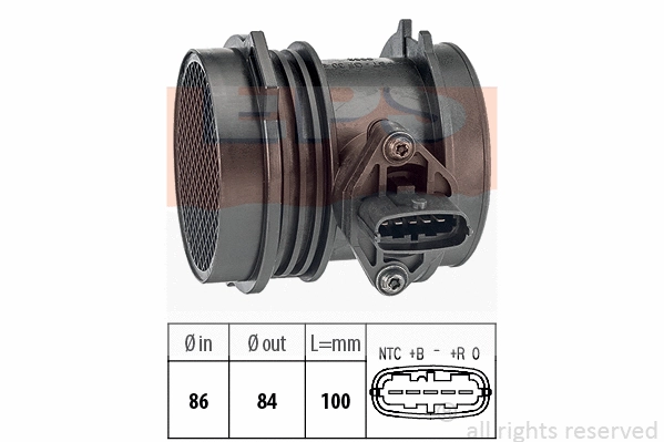 Mass Air Flow Sensor (EPS-1991 017)