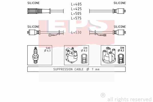 Ignition Cable Kit (EPS-1500 386)