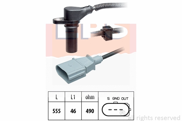 Sensor, crankshaft pulse (EPS-1953 505)