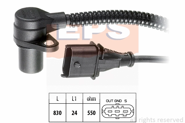 Sensor, crankshaft pulse (EPS-1953 266)
