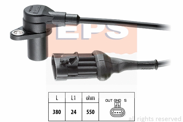 Sensor, crankshaft pulse (EPS-1953 097)