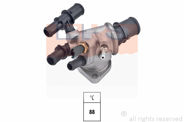 Thermostat, coolant (EPS-1880 405)