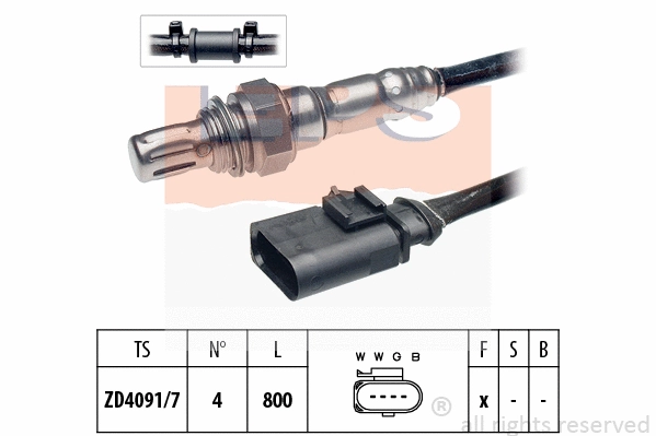 Lambda Sensor (EPS-1998 354)