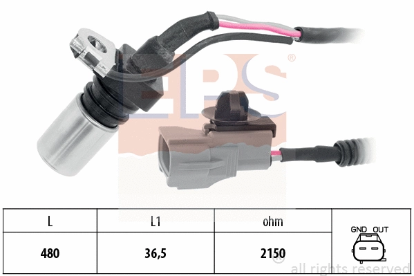 Sensor, crankshaft pulse (EPS-1953 728)