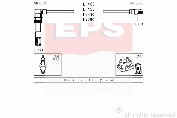 Ignition Cable Kit (EPS-1501 575)