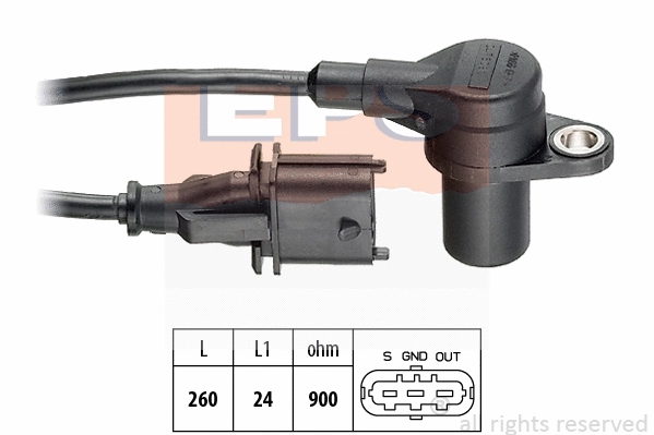 Sensor, camshaft position (EPS-1953 476)