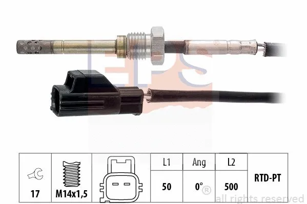 Sensor, exhaust gas temperature (EPS-1220 171)