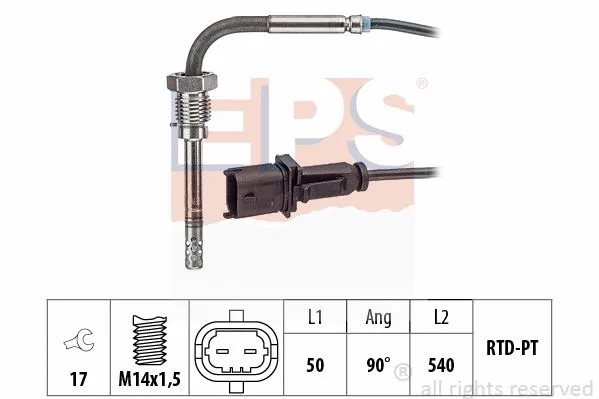 Sensor, exhaust gas temperature (EPS-1220 350)