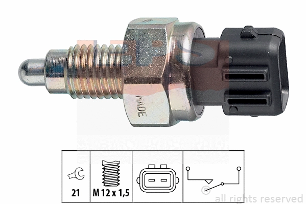 Switch, reverse light (EPS-1860 125)