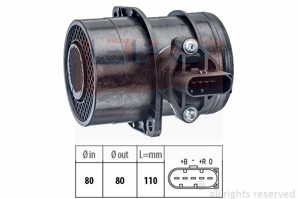 Mass Air Flow Sensor (EPS-1991 191)