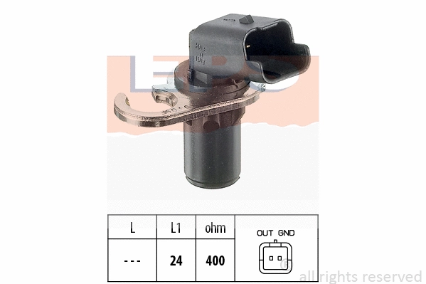Sensor, crankshaft pulse (EPS-1953 293)