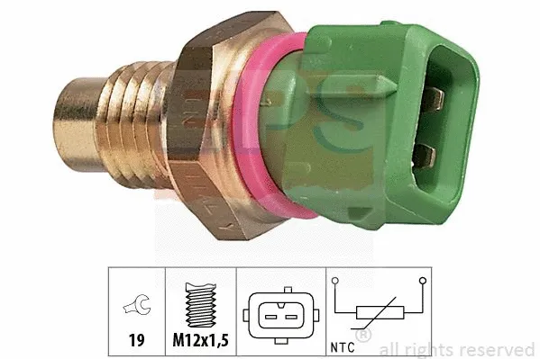 Sensor, coolant temperature