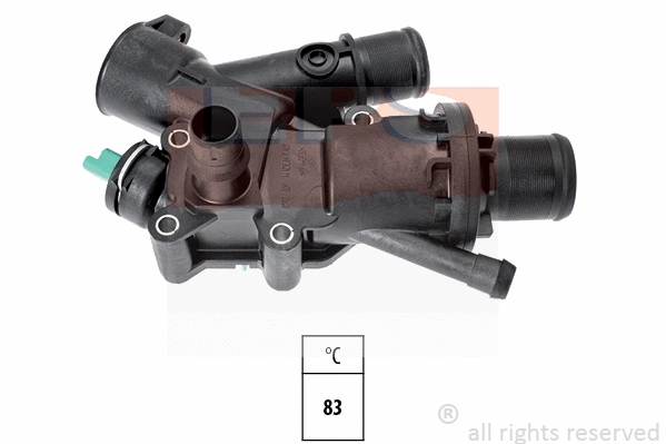 Thermostat, coolant (EPS-1880 790)