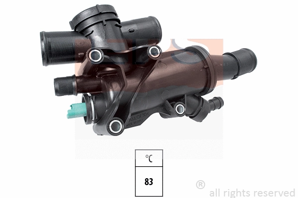 Thermostat, coolant (EPS-1880 748)