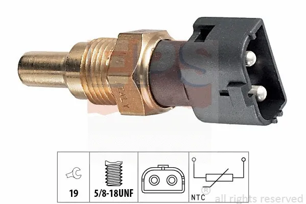 Sensor, coolant temperature