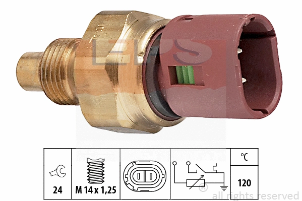Sensor, coolant temperature (EPS-1830 522)