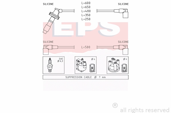 Ignition Cable Kit (EPS-1499 064)