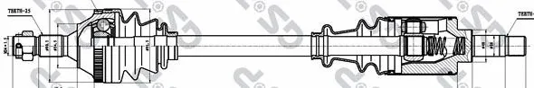 Drive Shaft (GSP-245155)