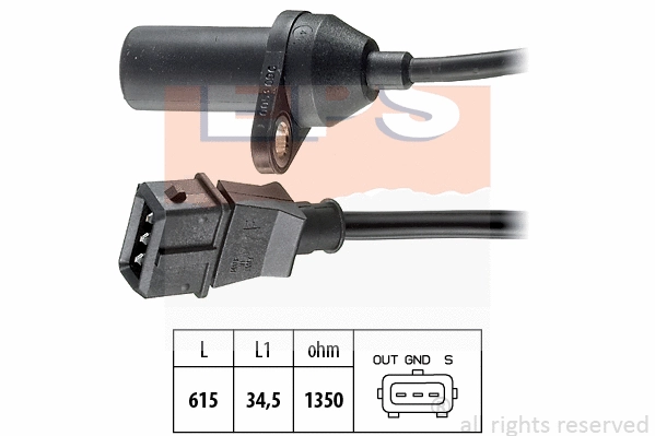Sensor, crankshaft pulse (EPS-1953 053)