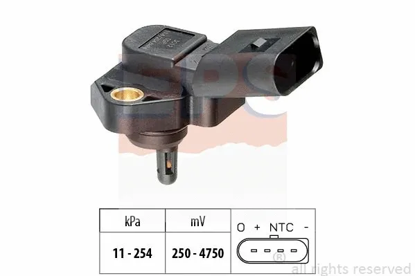 Pressure Sensor, brake booster