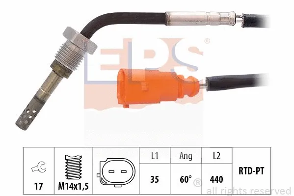 Sensor, exhaust gas temperature (EPS-1220 276)