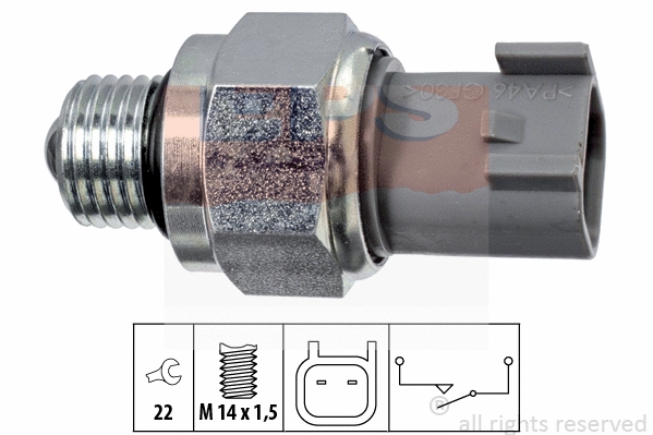 Switch, reverse light (EPS-1860 272)