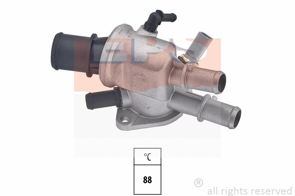 Thermostat, coolant (EPS-1880 181)