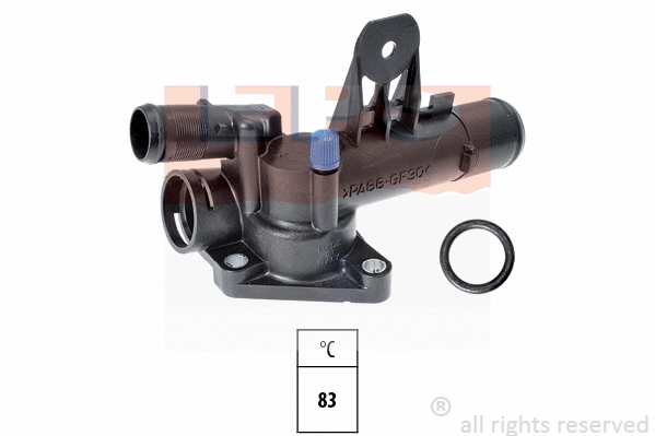 Thermostat, coolant (EPS-1880 710)