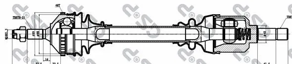 Drive Shaft (GSP-245064)