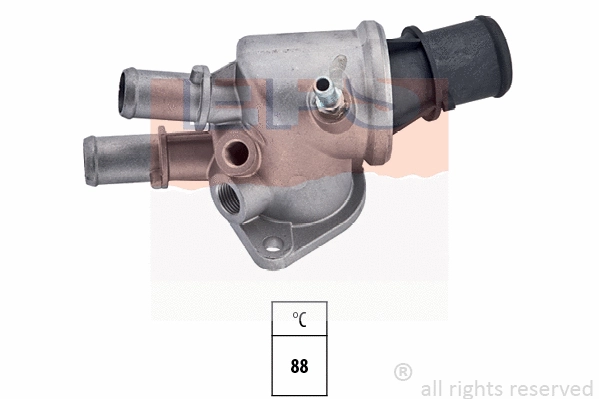 Thermostat, coolant (EPS-1880 190)