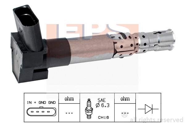 Ignition Coil (EPS-1970 437)