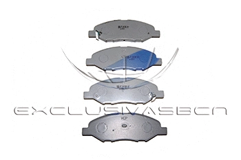 Brake Pad Set, disc brake (MFP-2127)