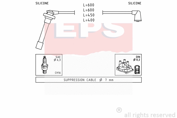 Ignition Cable Kit (EPS-1501 702)