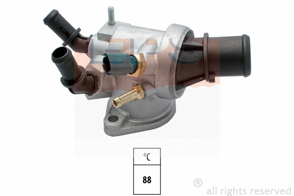 Thermostat, coolant (EPS-1880 669)